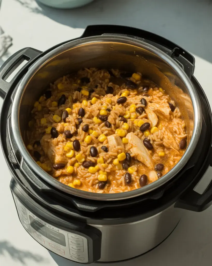 Instant Pot Weeknight Chicken and Rice Burrito Bowls