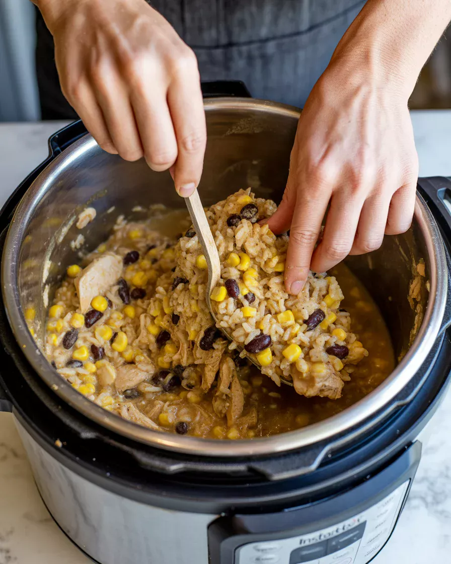 Instant Pot Weeknight Chicken and Rice Burrito Bowls