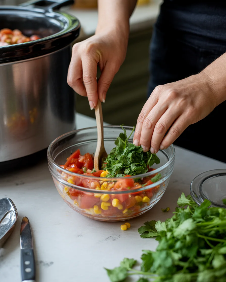 Hearty Crockpot Chicken Tortilla Soup Recipe