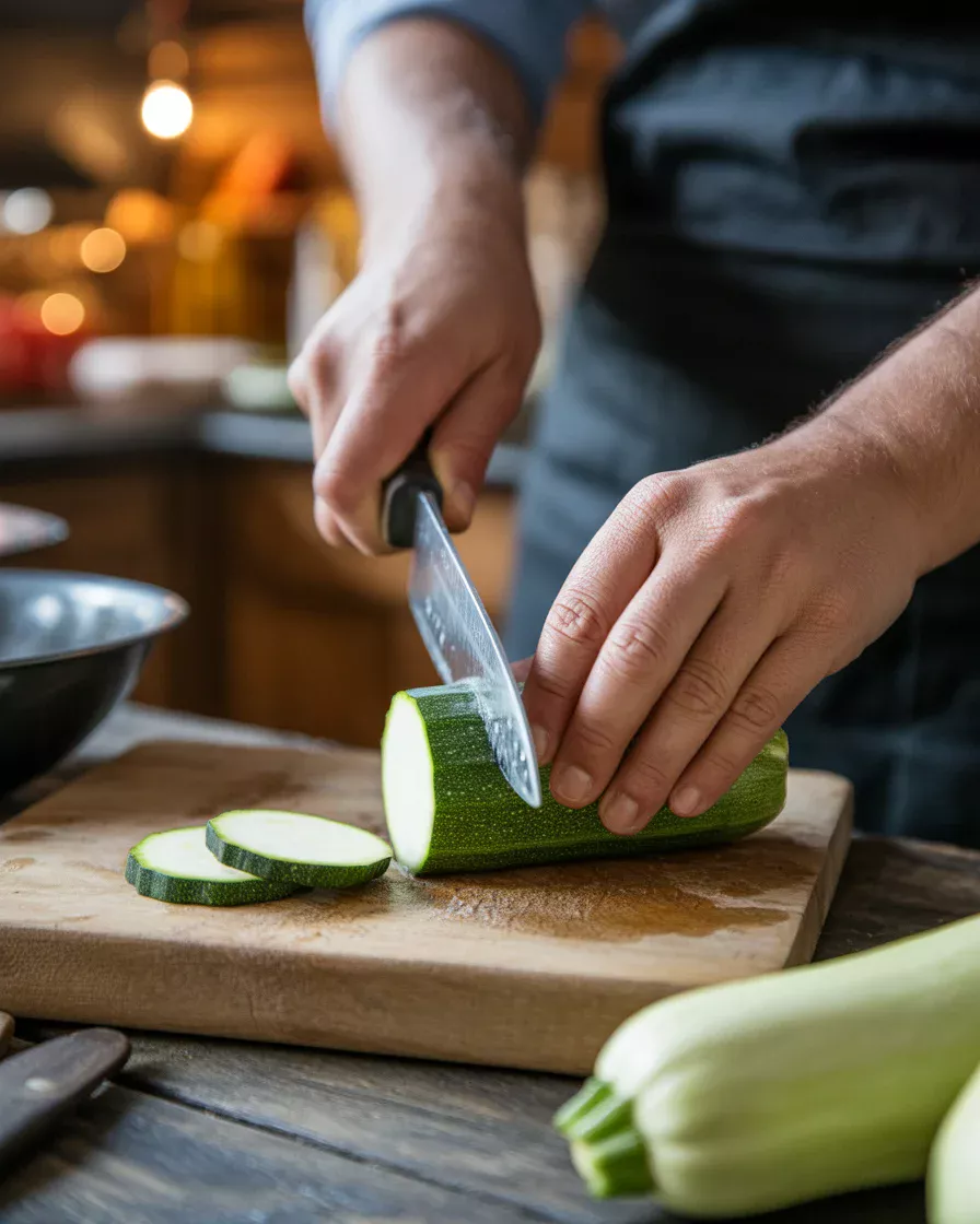 Only 2 Ingredients zucchini pizza