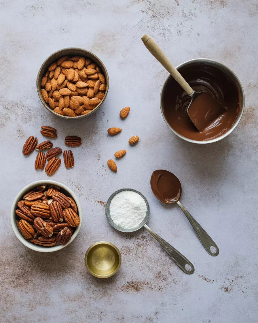 Keto Chocolate Almond Bark