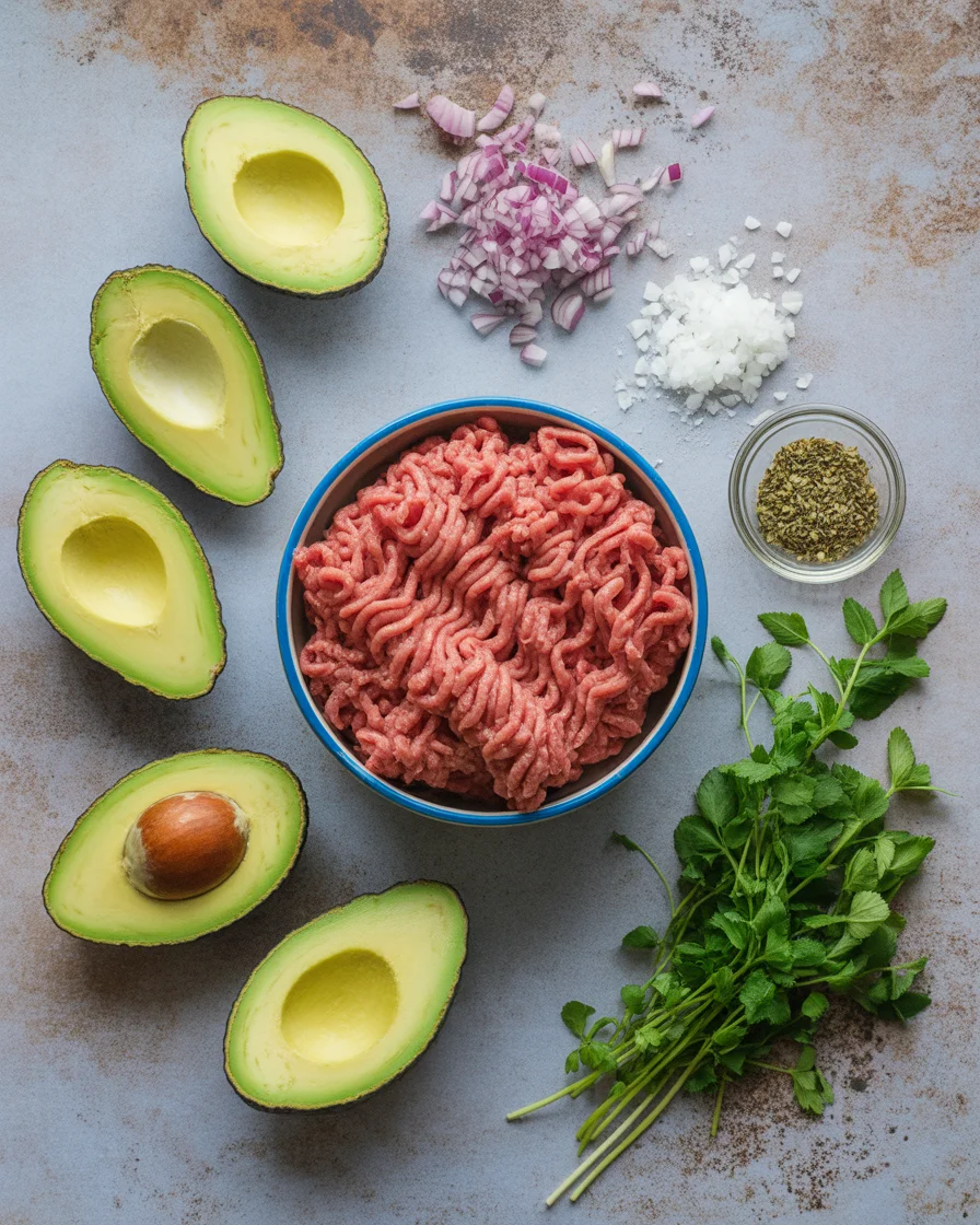 Keto Beef & Avocado Bowls