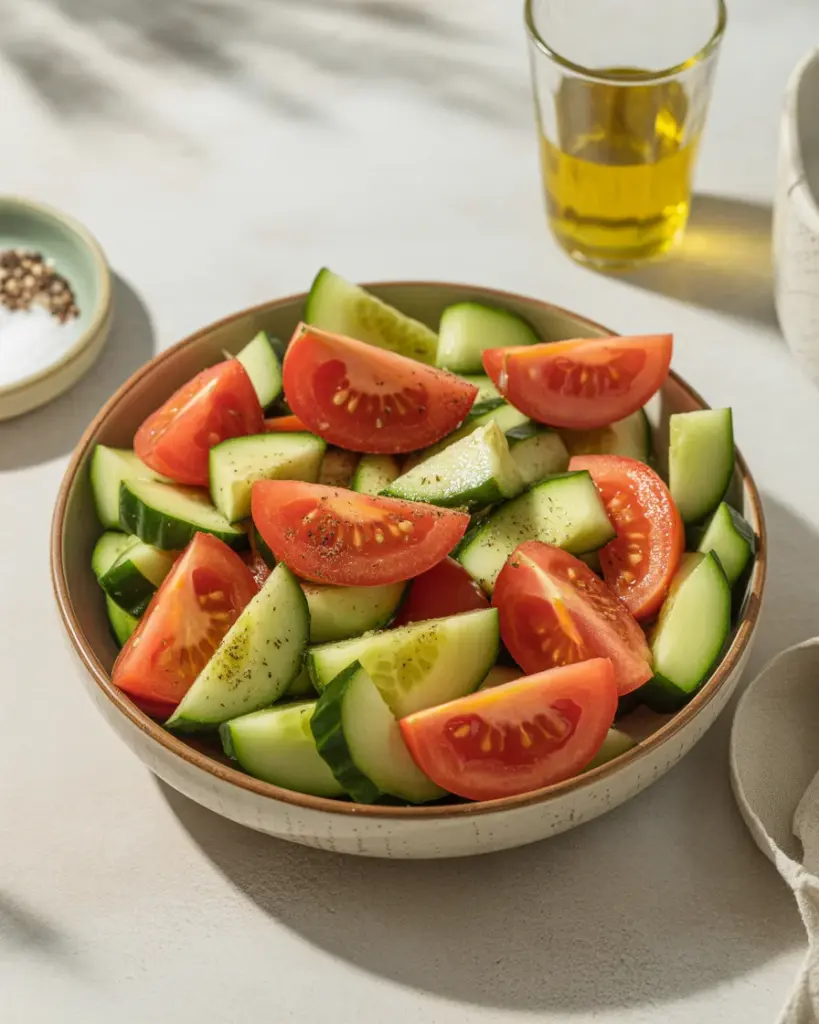 Cucumber Tomato Salad