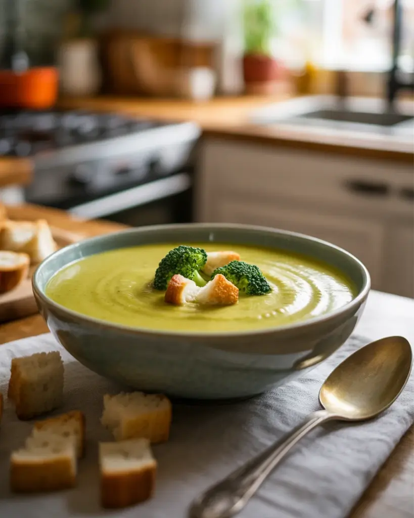 Creamy Broccoli Soup (Gluten Free, Dairy Free)