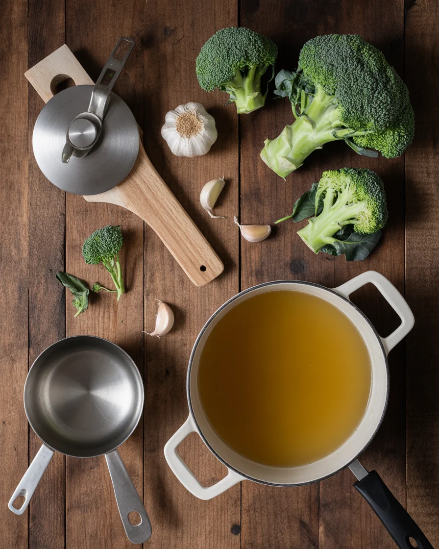 Creamy Broccoli Soup (Gluten Free, Dairy Free)