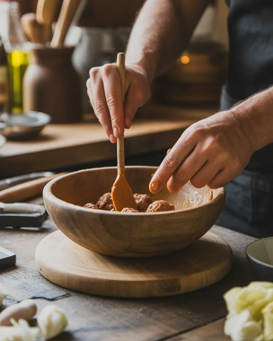 Amish Hamburger Steak Bake