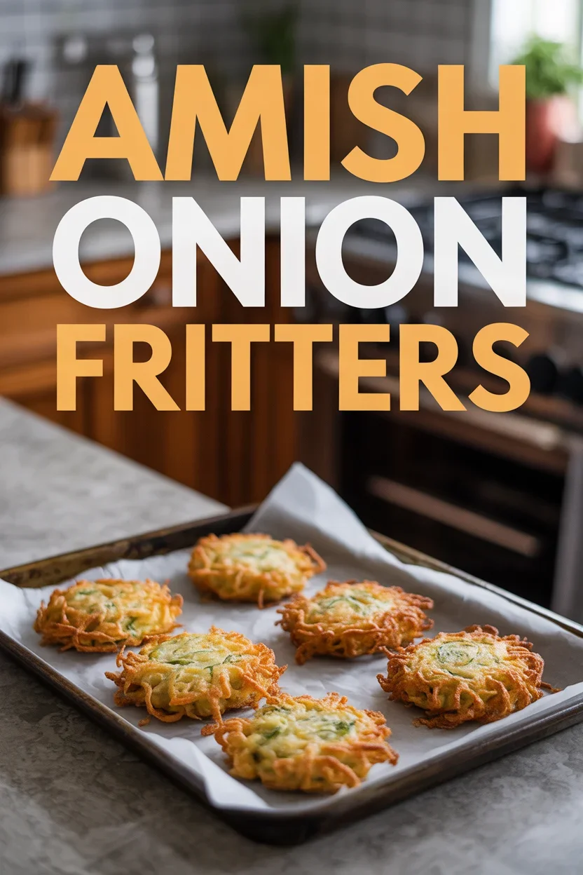 Amish Onion Fritters