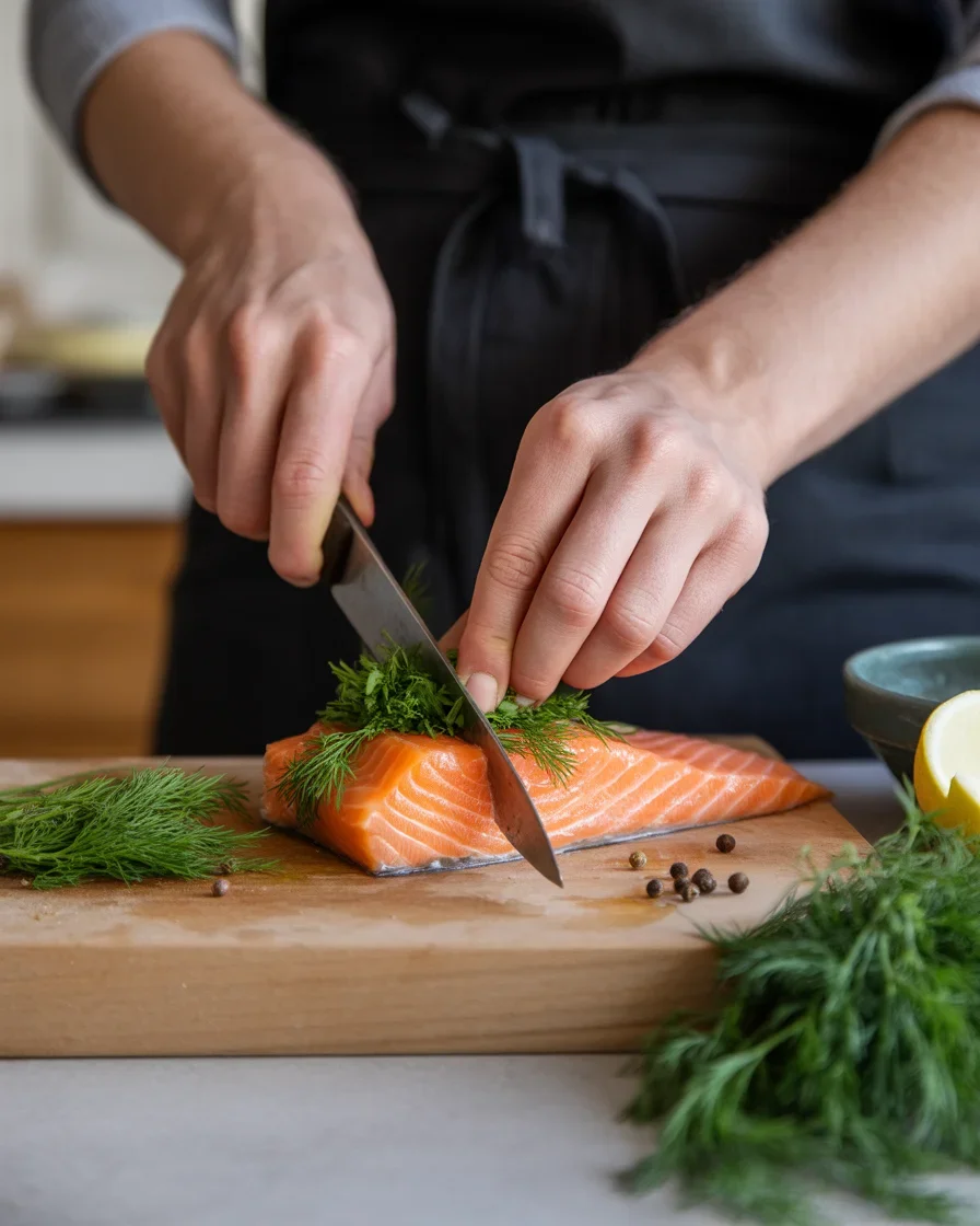 Baked Keto Salmon with Creamy Dill Sauce