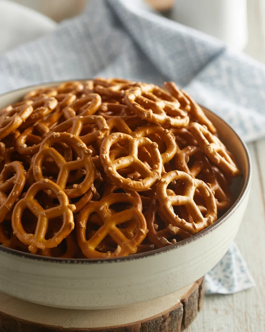 Butter Toffee Pretzels