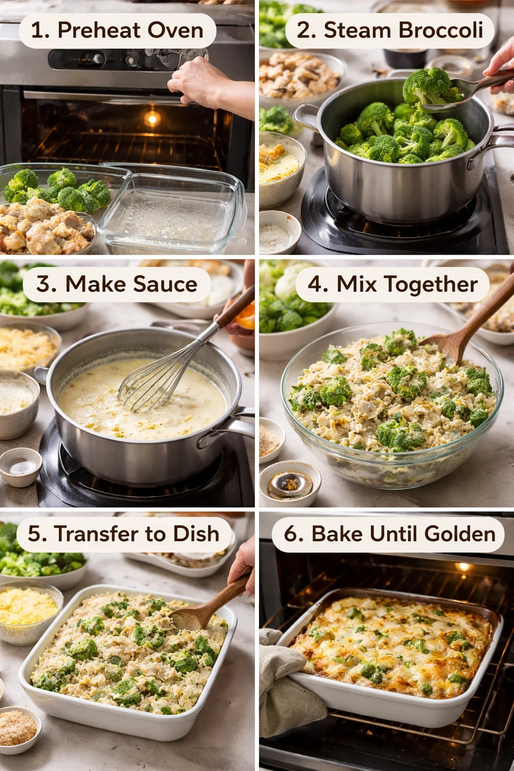 Chicken Broccoli Bake Gluten Free