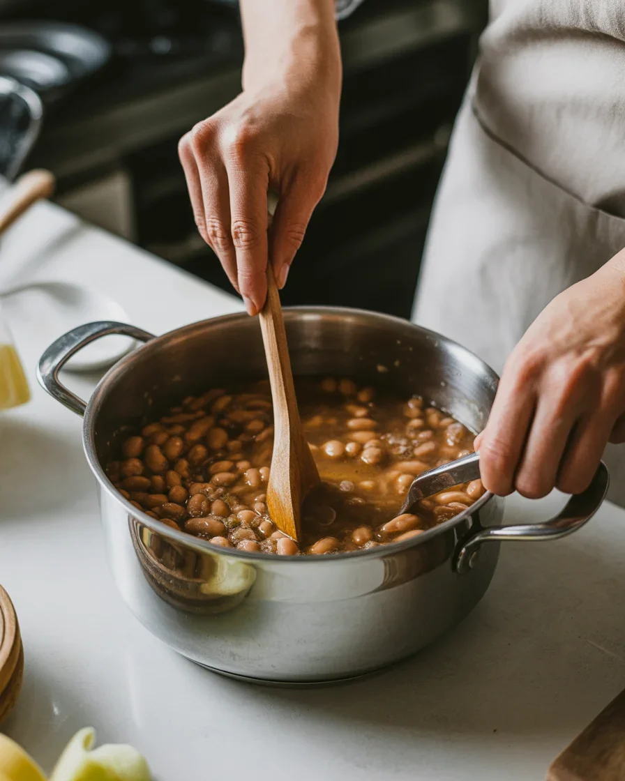 CROCK POT COWBOY BEANS