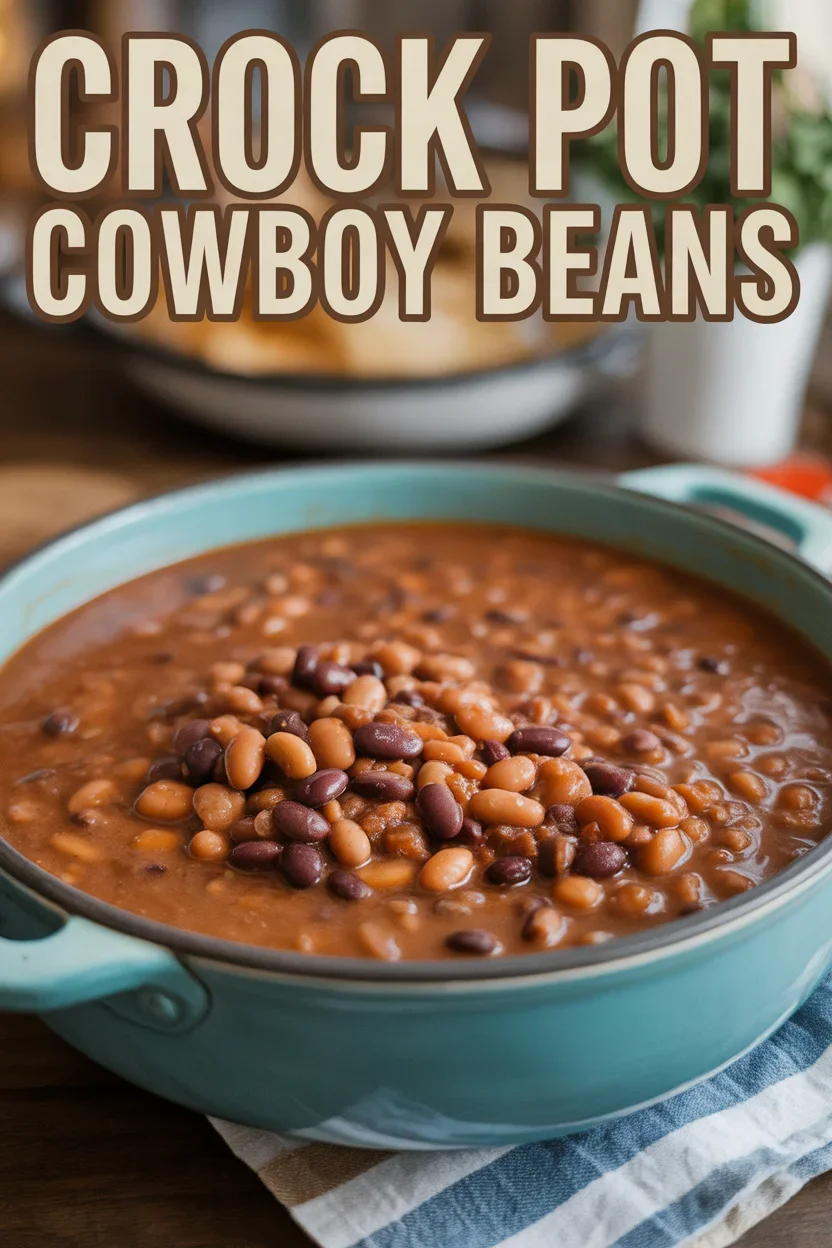 CROCK POT COWBOY BEANS