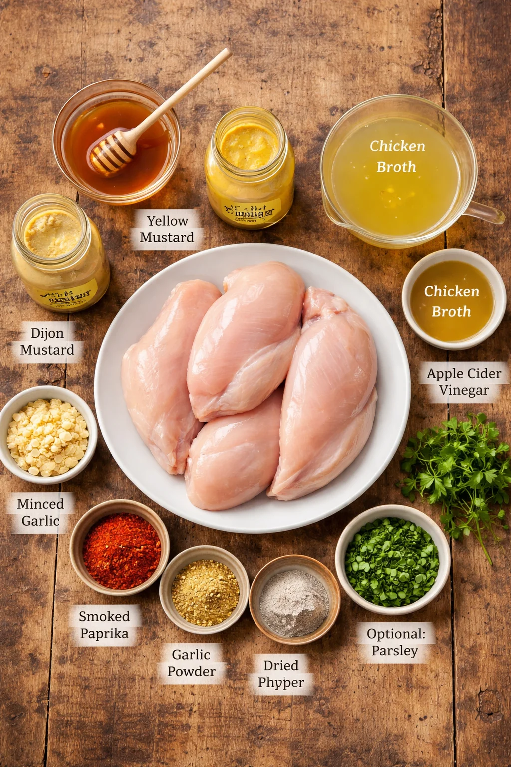 Crock Pot Honey Mustard Chicken