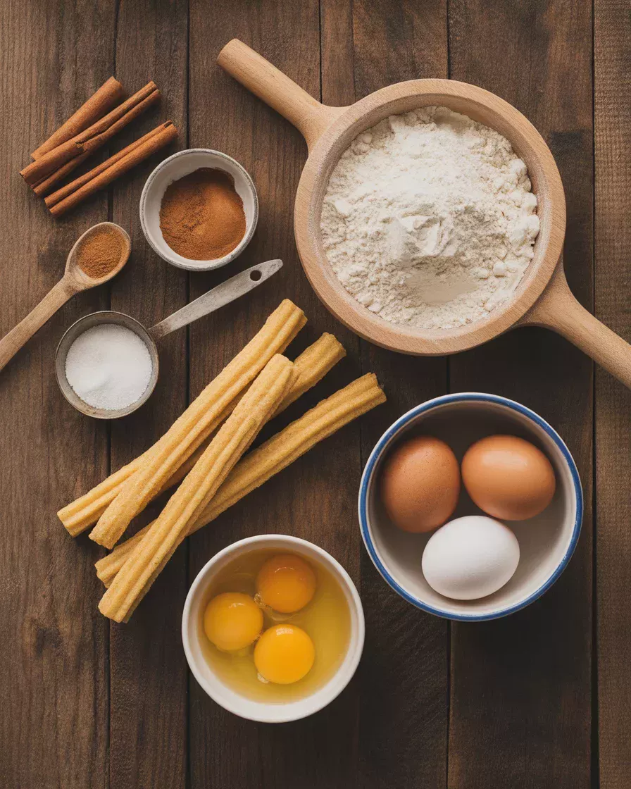 Delicious Air Fryer Churro Bites with Chocolate Dipping Sauce!