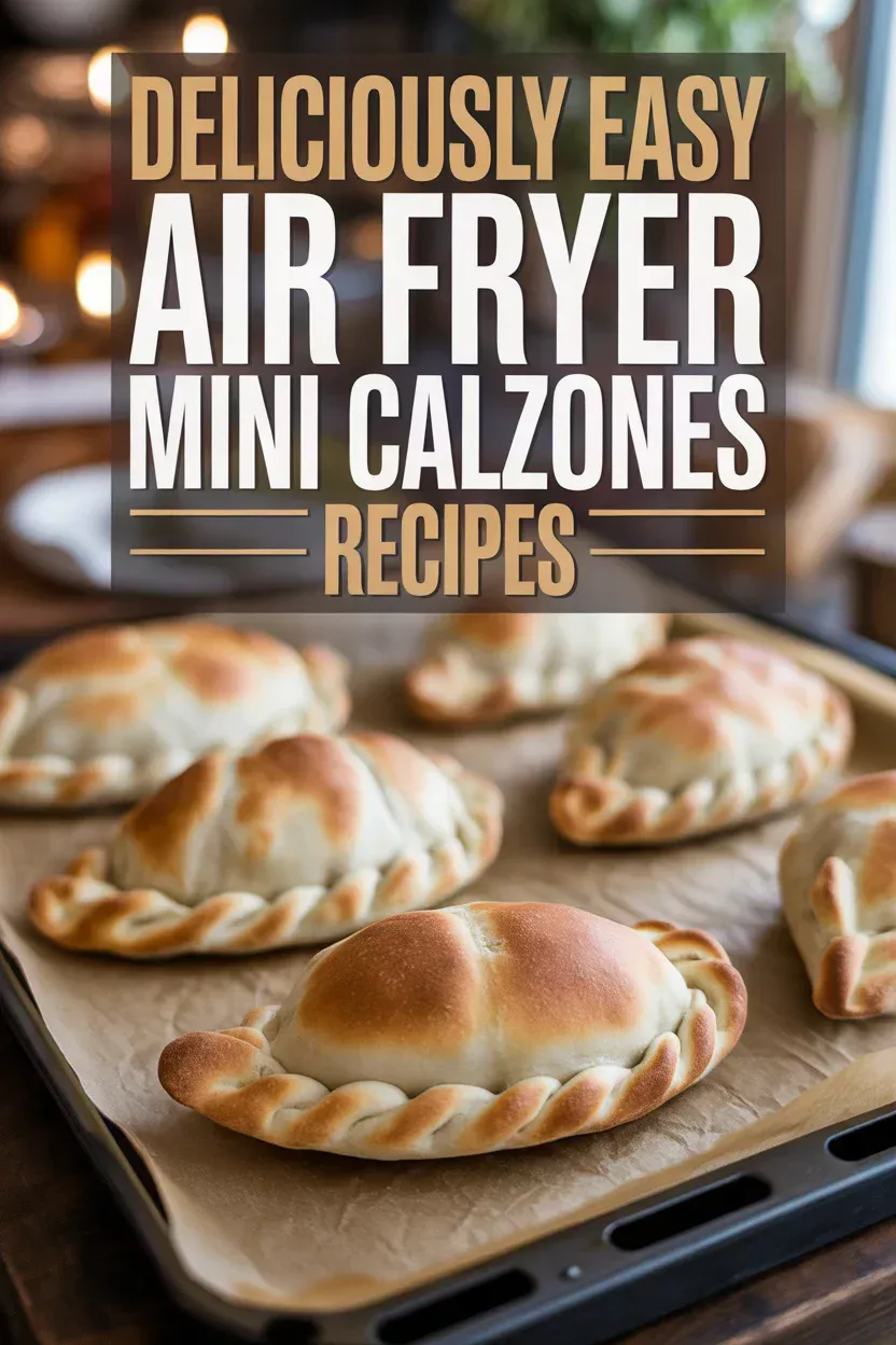 Air Fryer Mini Calzones