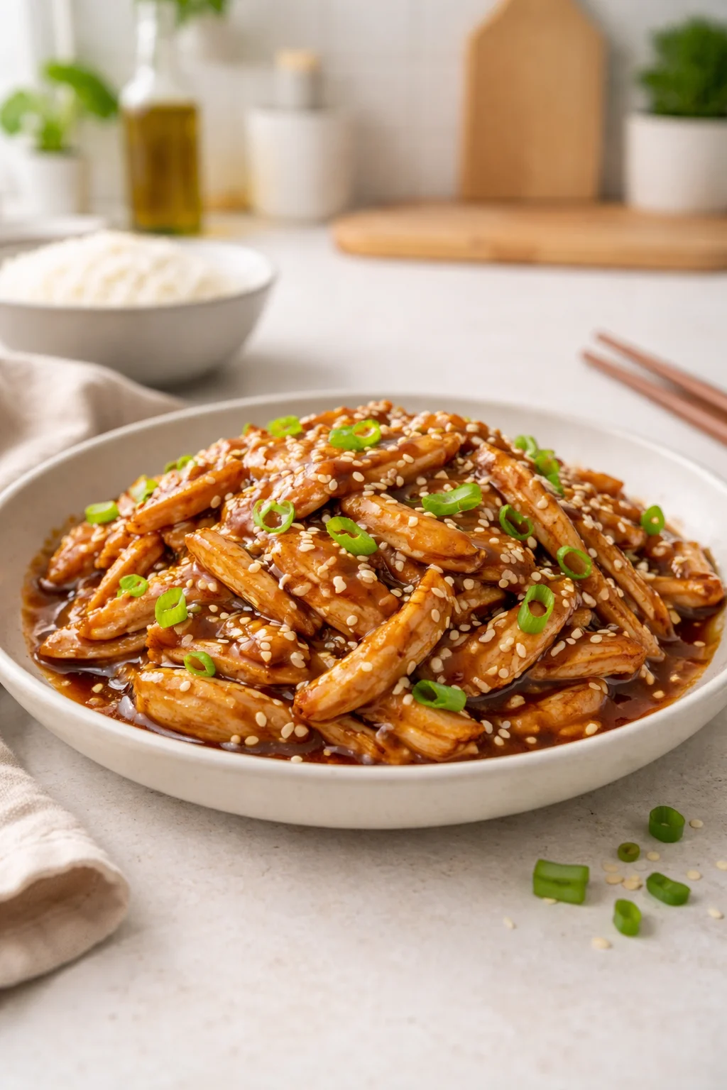 Dump and Go Crockpot Teriyaki Chicken