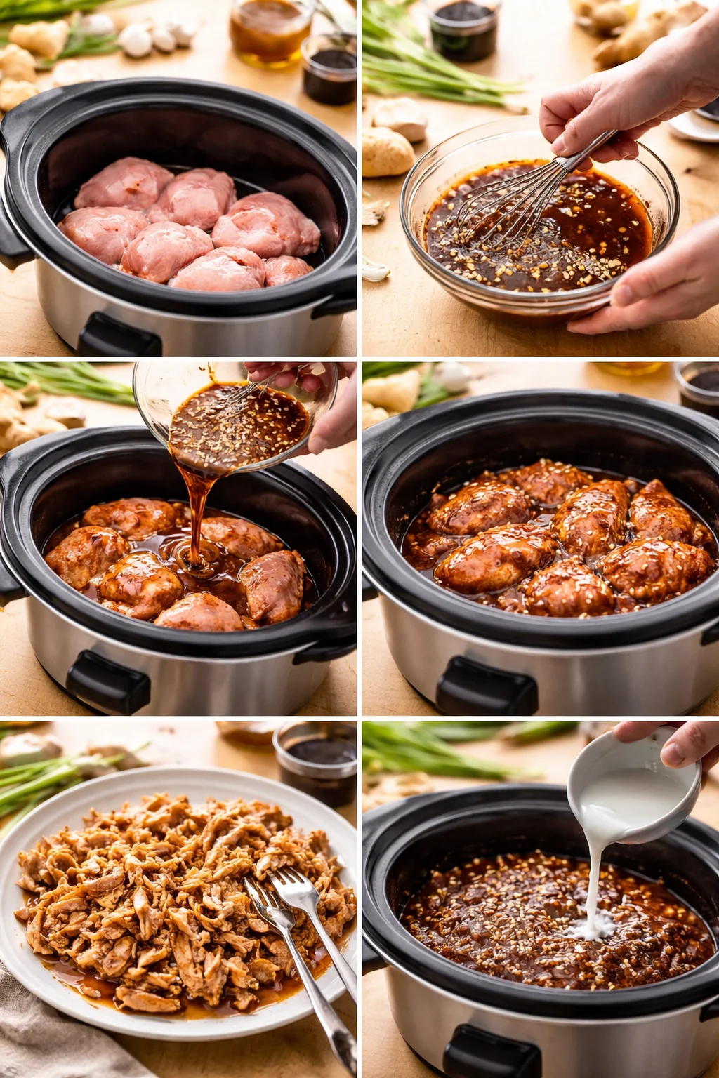 Dump and Go Crockpot Teriyaki Chicken
