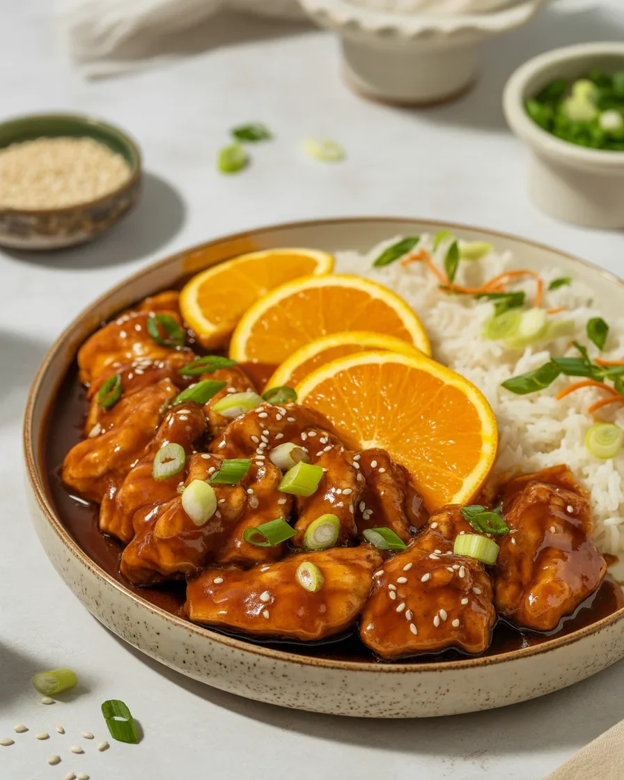 Gluten Free Orange Chicken