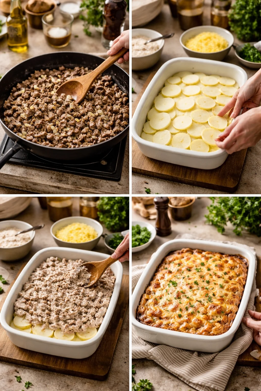 Hobo Casserole Ground Beef Recipe