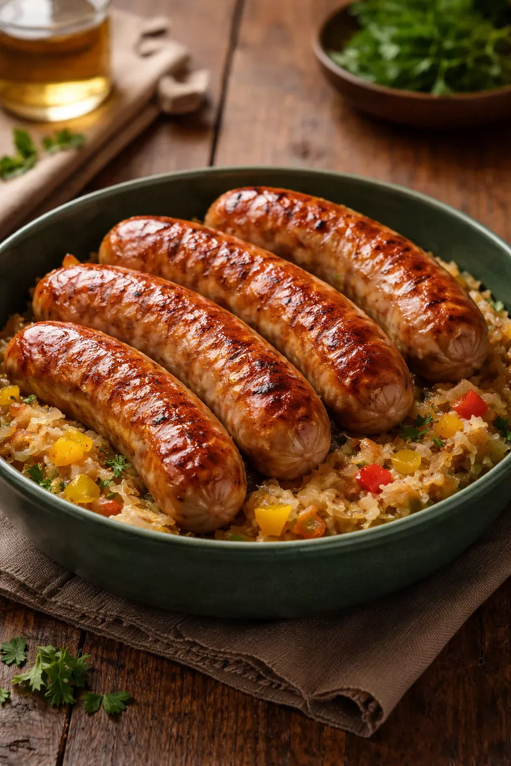 Instant Pot Brats With Beer