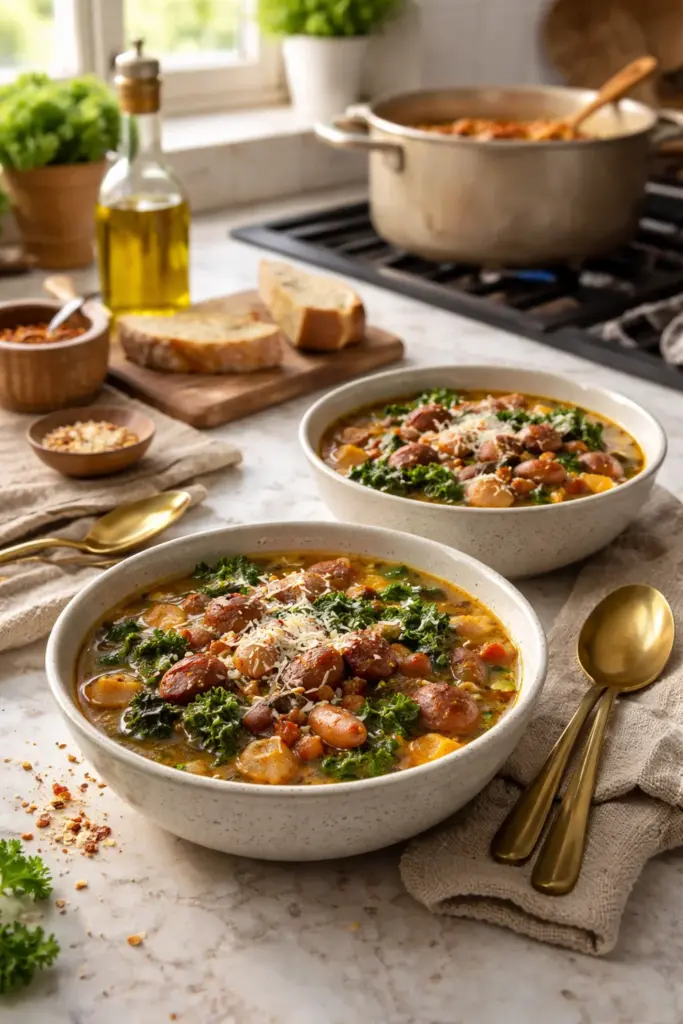 Instant Pot Keto Tuscan Soup Recipe