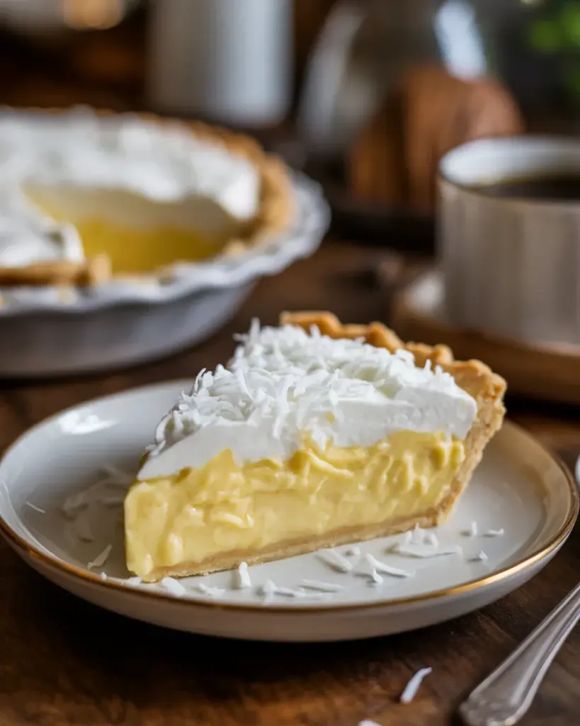 Keto Coconut Cream Pie