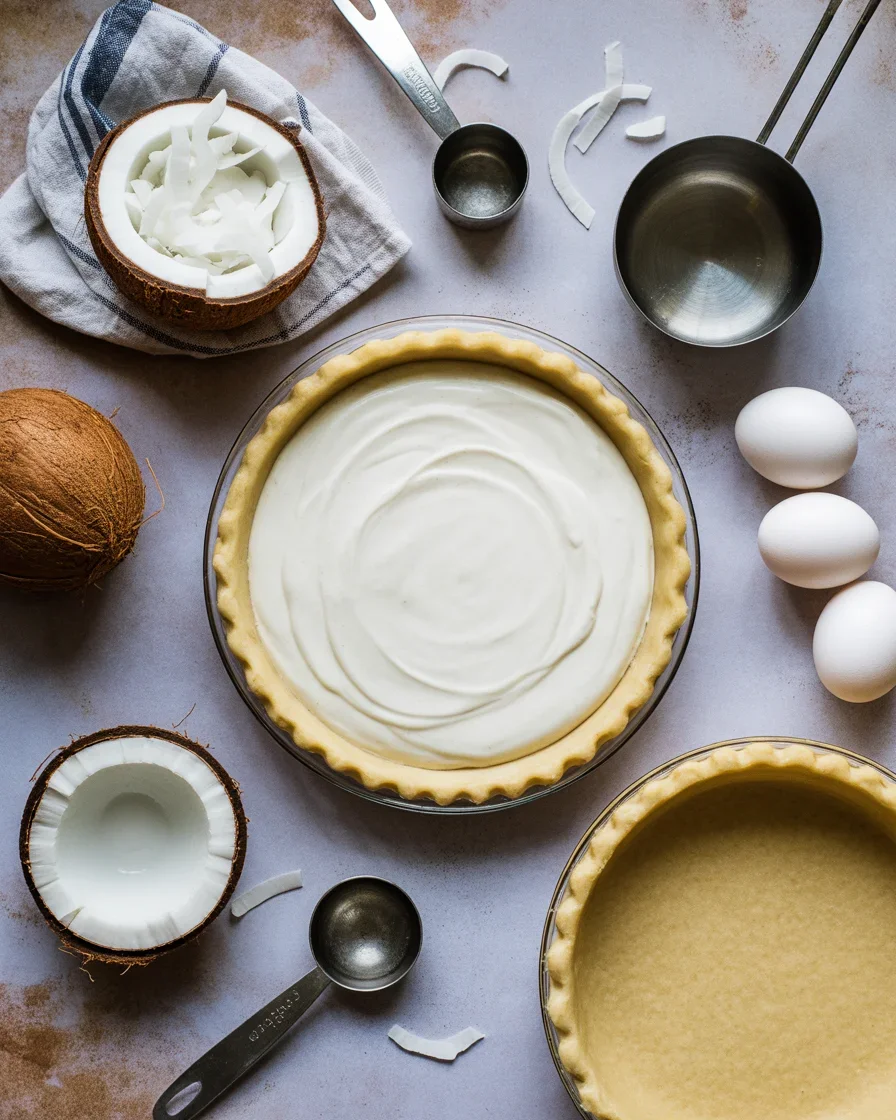 Keto Coconut Cream Pie