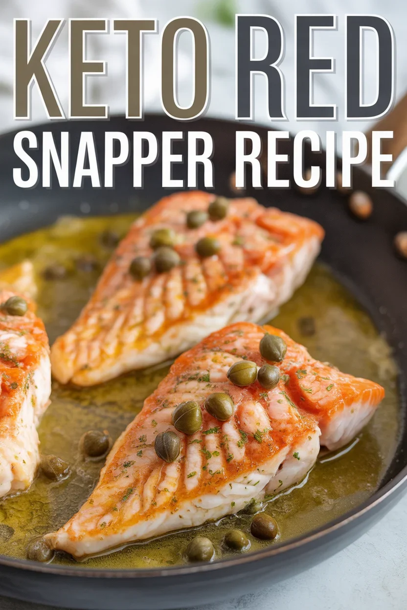 Keto Red Snapper Recipe