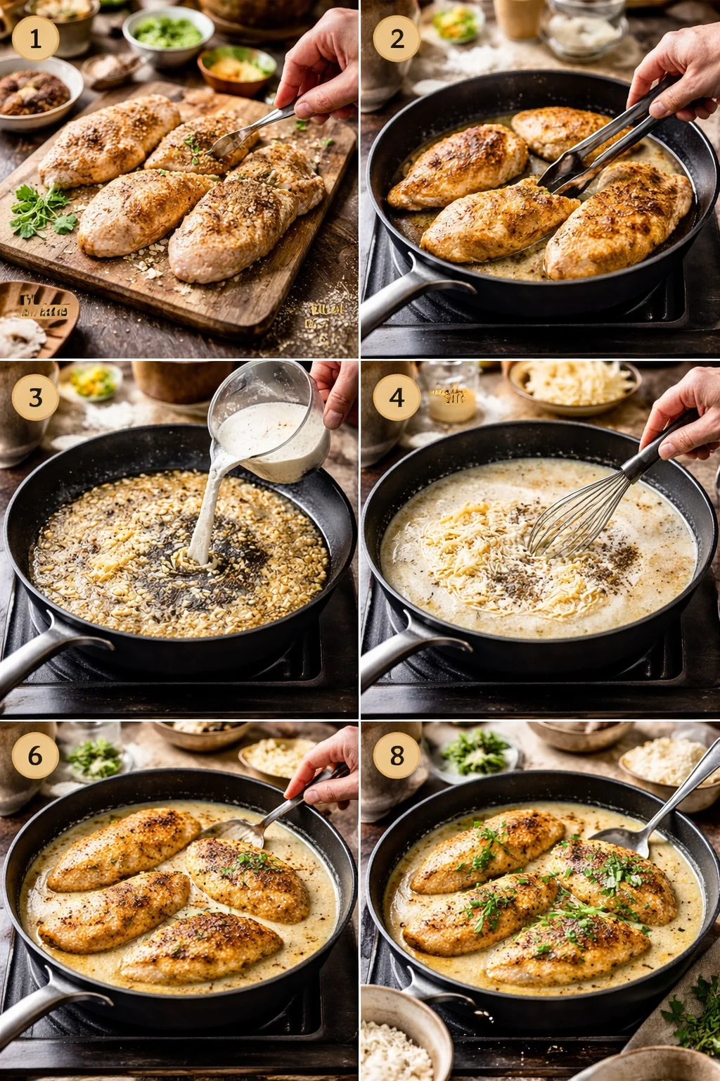 Mexican Chicken with Cheese Sauce