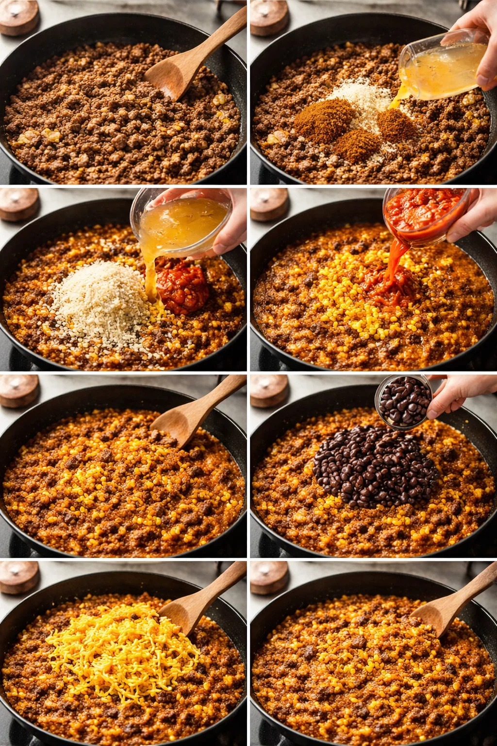 one pan Taco Rice recipe