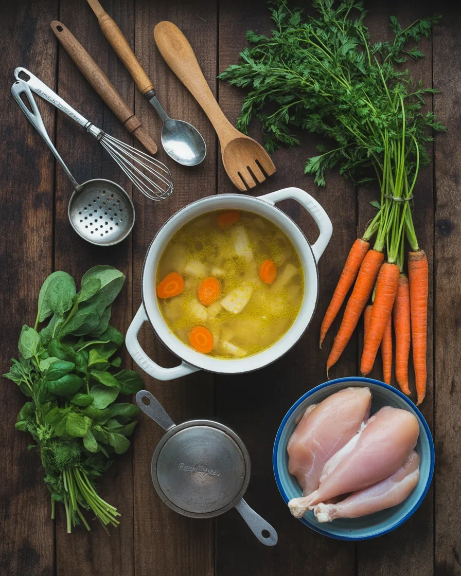 Paleo Chicken Florentine Soup