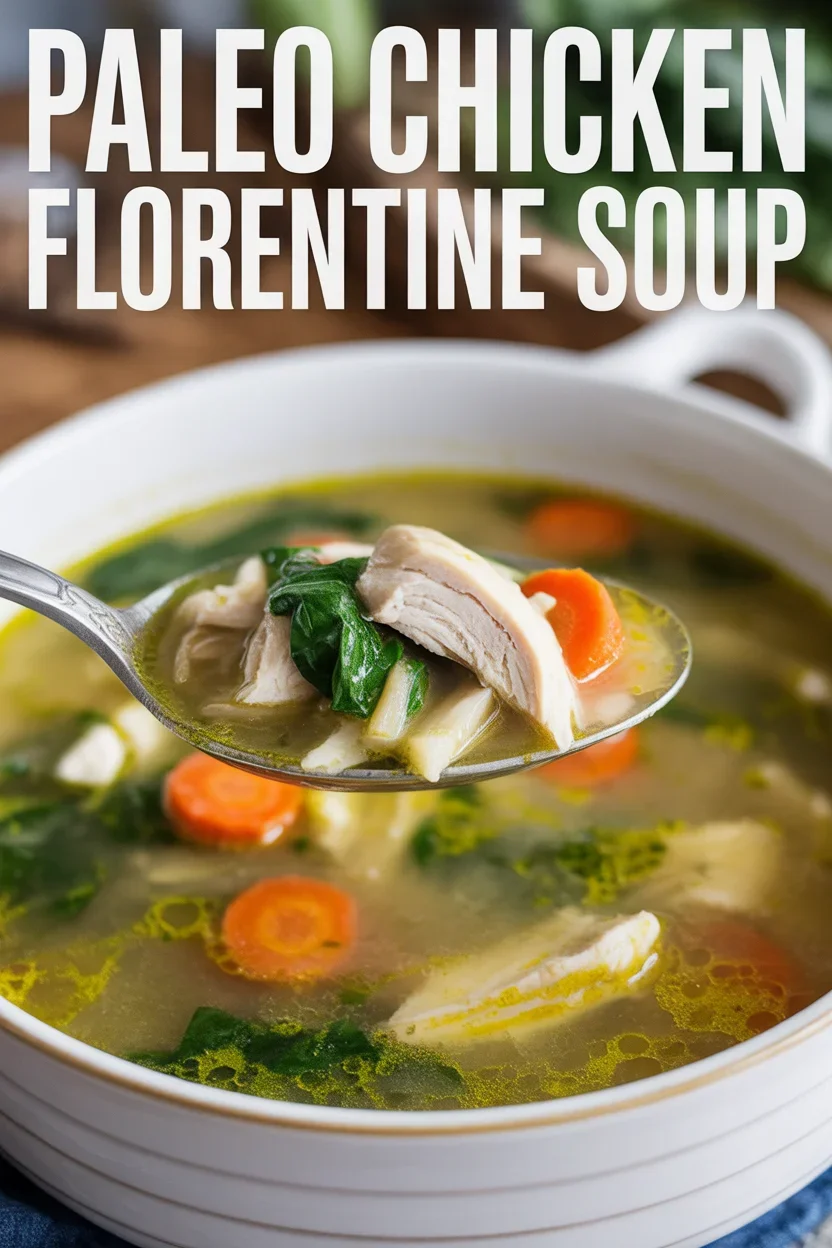 Chicken Florentine Soup