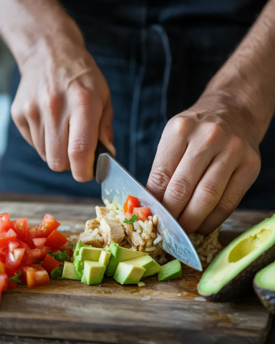 Quick & Easy Instant Pot Weeknight Chicken and Rice Burrito Bowls