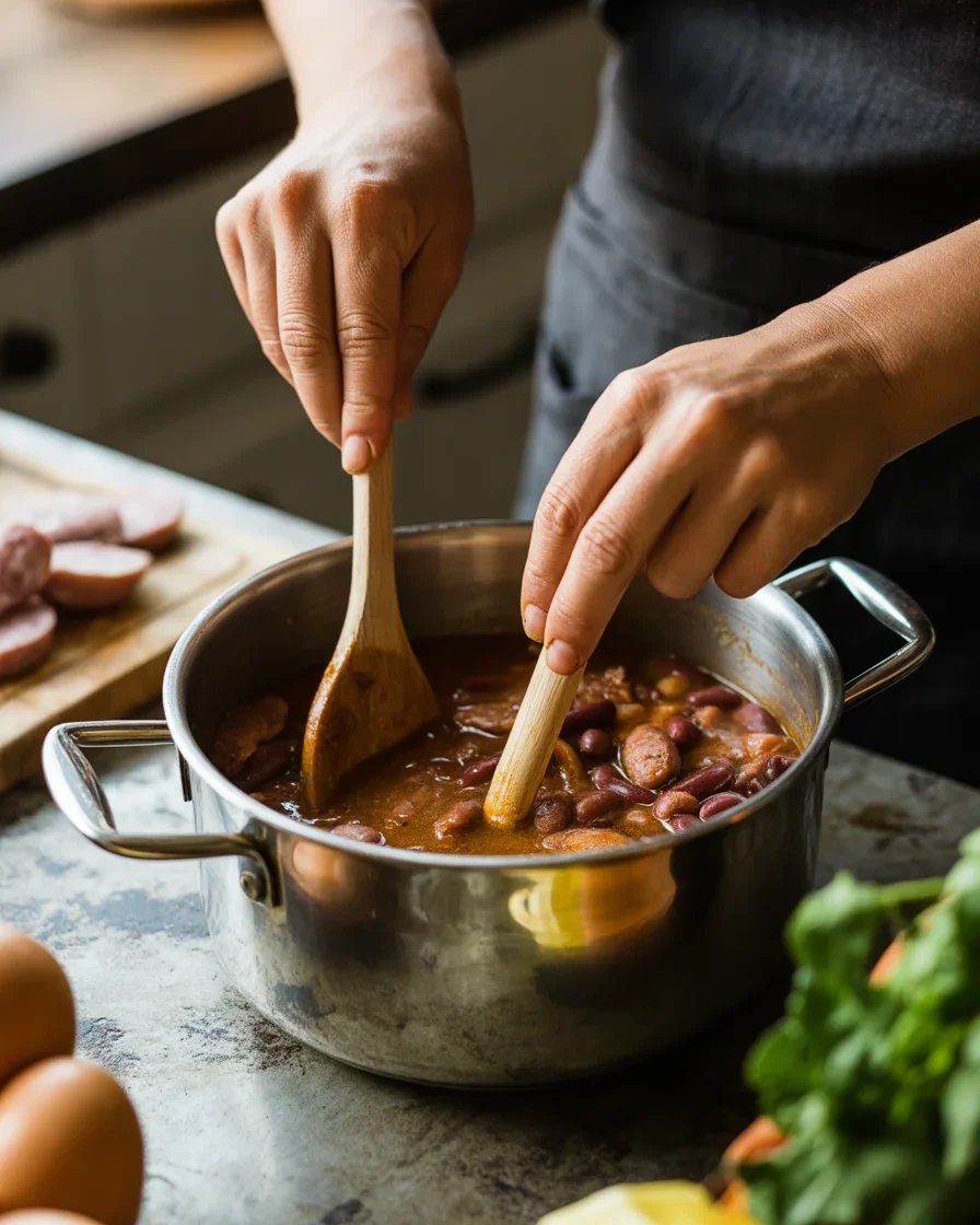 Slow Cooker Red Beans and Rice With Sausage