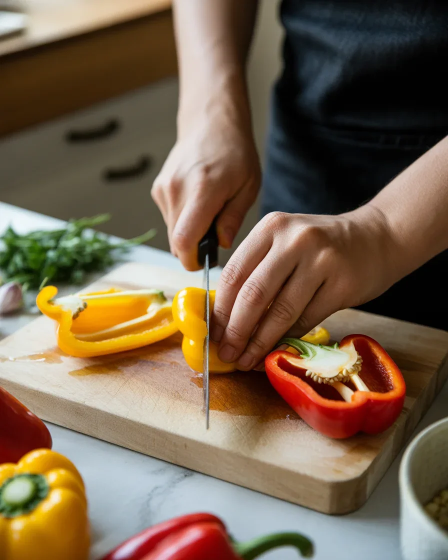 Slow Cooker Sausage & Peppers