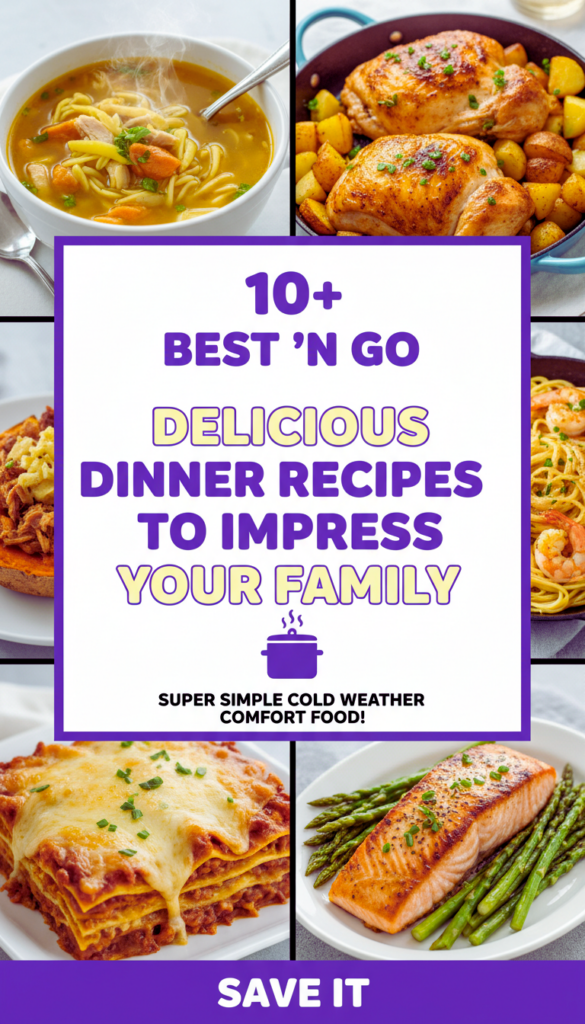 Best 10 Delicious Dinner Recipes to Impress Your Family Tonight