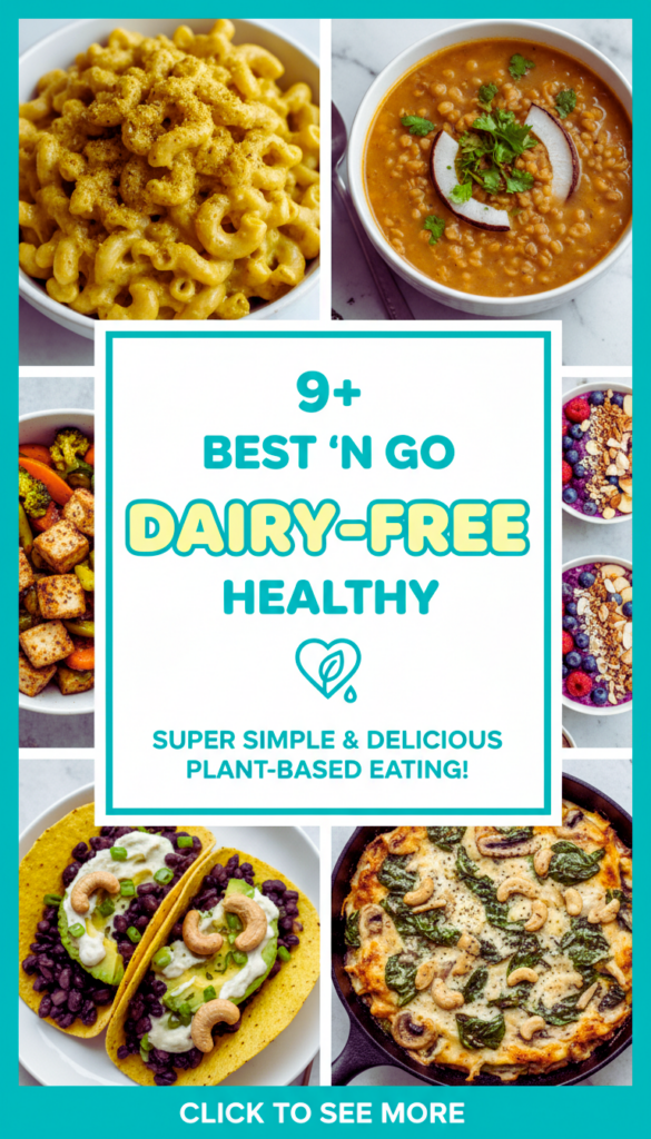 Best 9 Dairy-Free Recipes for Delicious and Healthy Meals