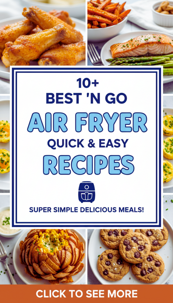 Best 10 Air Fryer Recipes for Quick and Delicious Meals