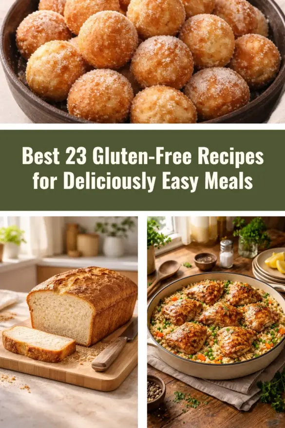 Delicious gluten-free recipes for easy meals - Best 23 selections
