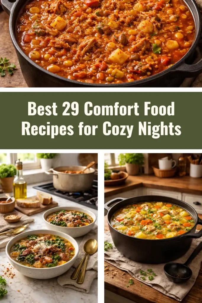 Best 29 Comfort Food Recipes for Cozy Nights