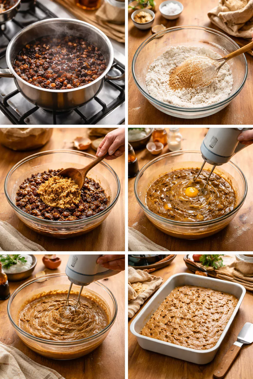 OLD-FASHIONED RAISIN CAKE