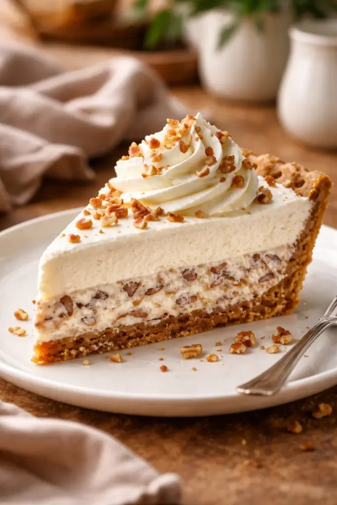 PECAN CREAM DEEP DISH PIE