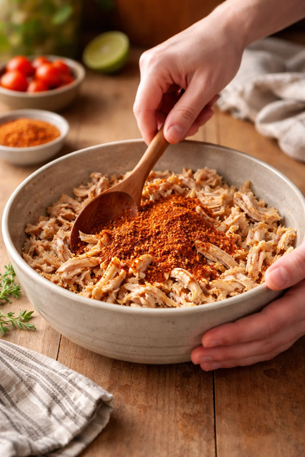 Baked Chicken Chimichangas