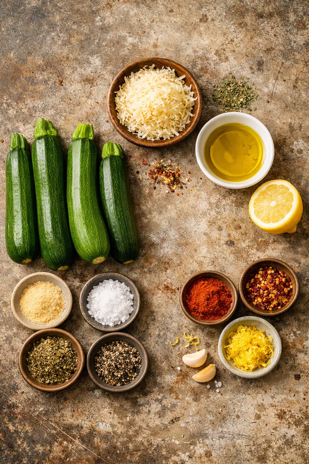 Baked Parmesan Zucchini