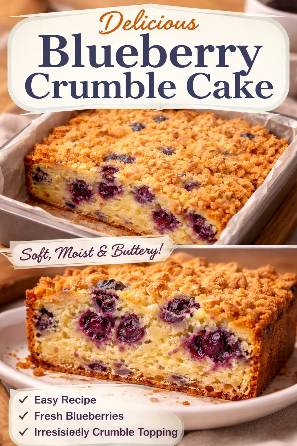 Blueberry Coffee Cake