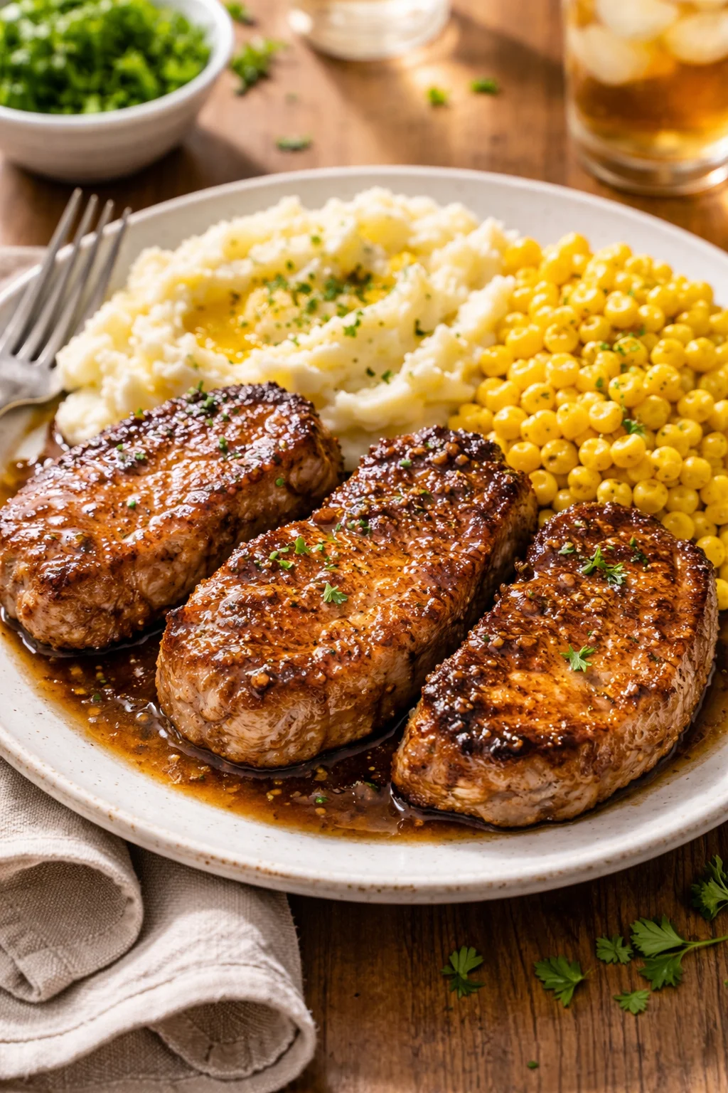 Brown Sugar Pork Chops
