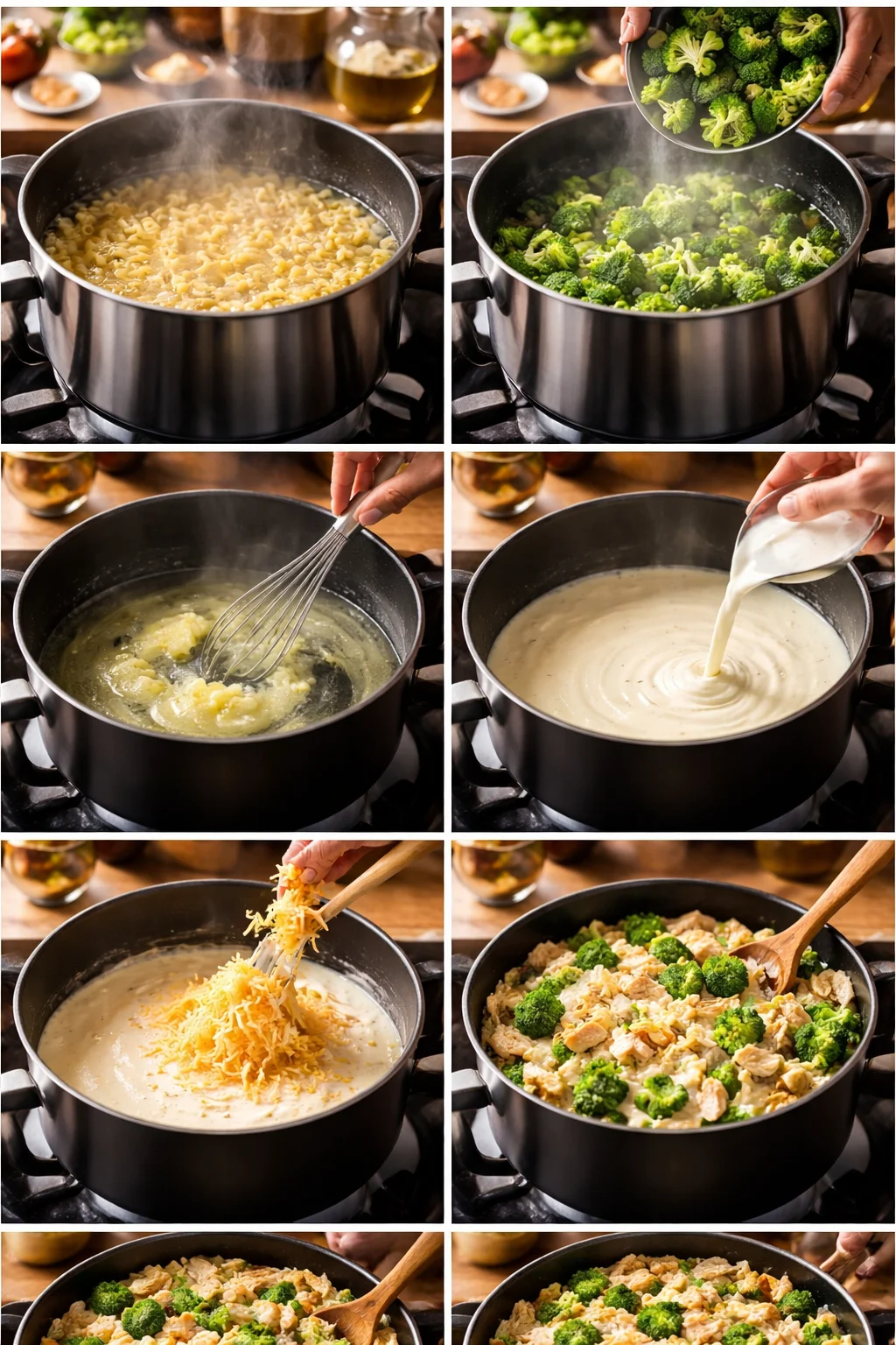 Cheesy Chicken Broccoli Mac