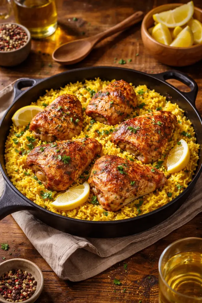 Chicken and Yellow Rice
