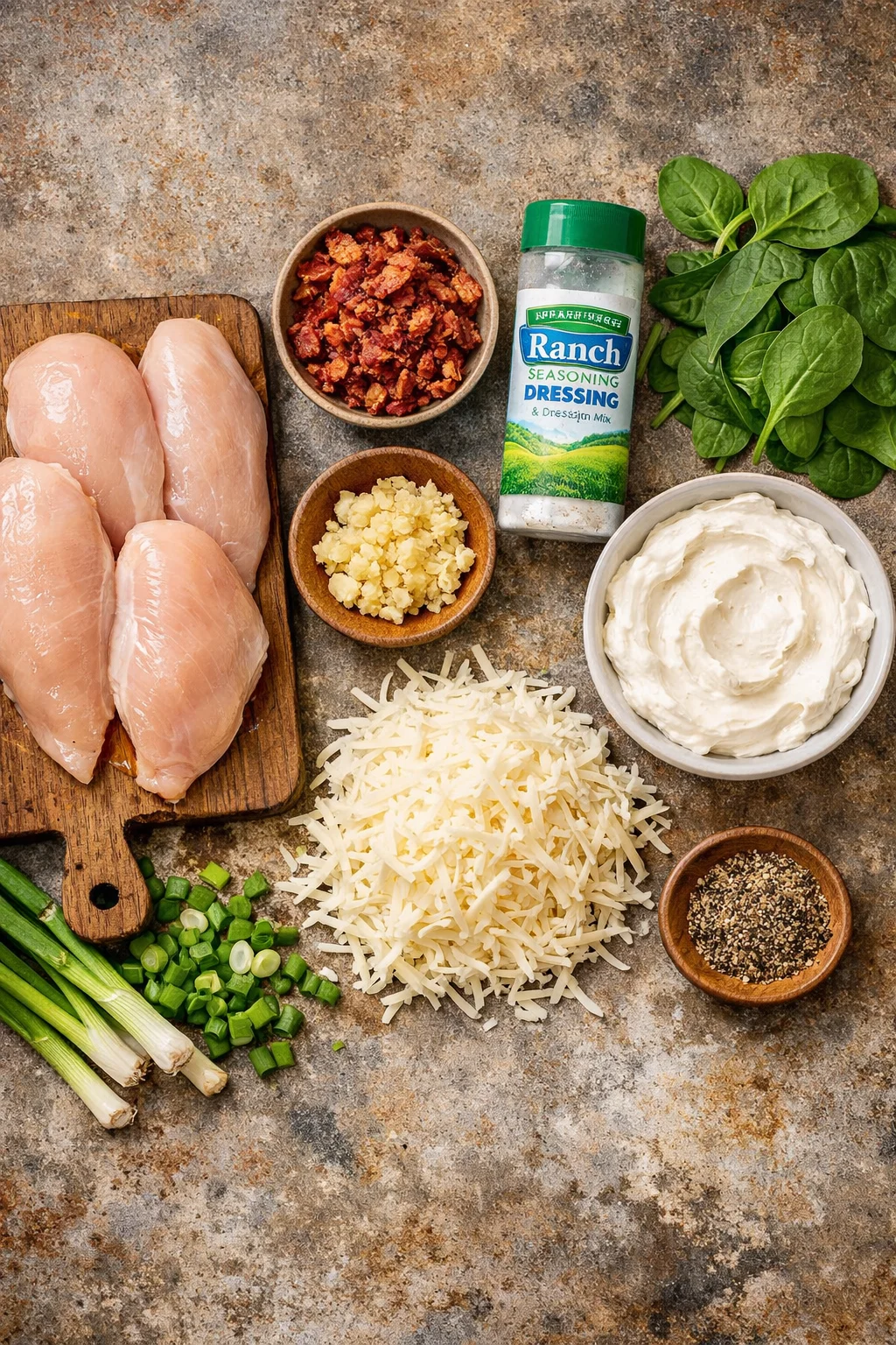 Chicken bacon and ranch