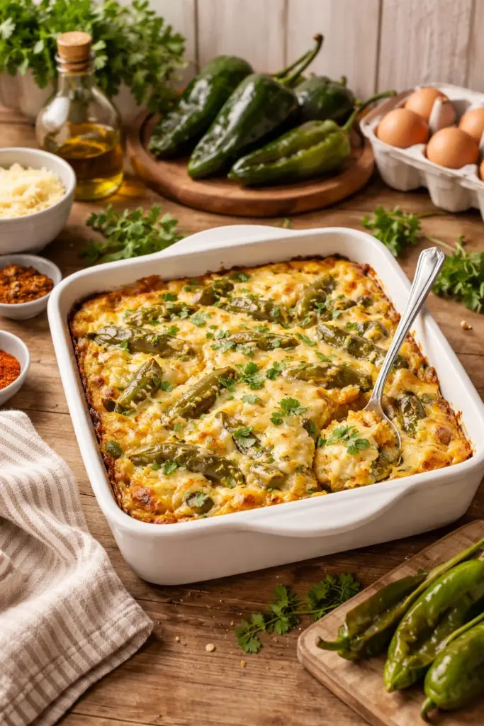 CHILE RELLENOS CASSEROLE